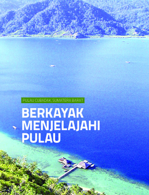 Pulau Cubadak, Berkayak Menjelajahi Pulau