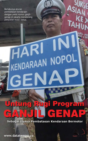 Untung Rugi Program Ganjil Genap Sebagai Upaya Pembatasan Kendaraan Bermotor