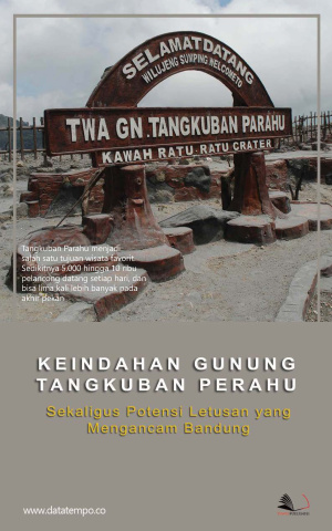 Keindahan Gunung Tangkuban Perahu Sekaligus Potensi Letusan yang Mengancam Bandung