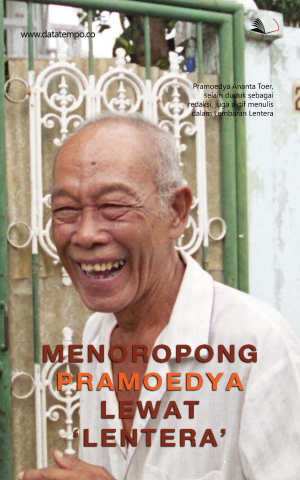 Menoropong Pramoedya Lewat 'Lentera'
