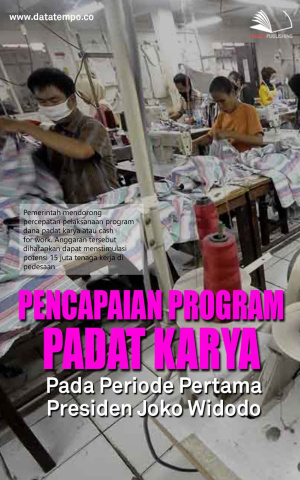 Pencapaian Program Padat Karya Pada Periode Pertama Presiden Joko Widodo