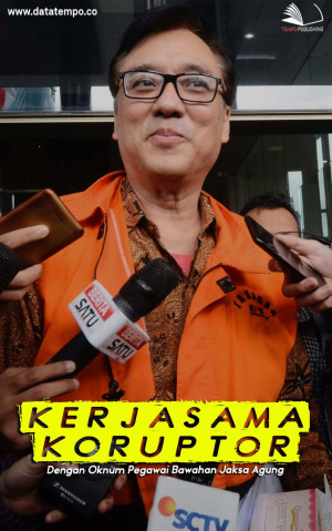 Kerjasama Koruptor dengan Oknum Pegawai Bawahan Jaksa Agung