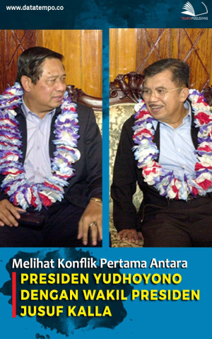 Melihat Konflik Pertama Antara Presiden Yudhoyono dengan Wakil Presiden Jusuf Kalla