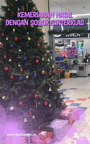 Kemeriahan Natal Dengan Sosok Sinterklas