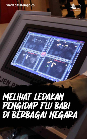 Melihat Ledakan Pengidap Flu Babi di Berbagai Negara