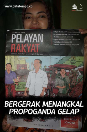 Bergerak Menangkal Propoganda Gelap