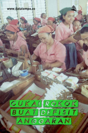 Cukai Rokok buat Defisit Anggaran
