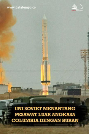 Uni Soviet Menantang Pesawat Luar Angkasa Columbia dengan Buran