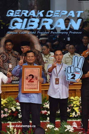 Gerak Cepat Gibran Menjadi Calon Wakil Presiden Pendamping Prabowo