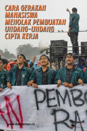 Cara Gerakan Mahasiswa Menolak Pembuatan Undang-Undang Cipta Kerja