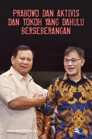 Prabowo dan Aktivis dan Tokoh yang Dahulu Berseberangan