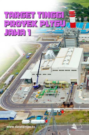 Target Tinggi Proyek PLTGU Jawa 1
