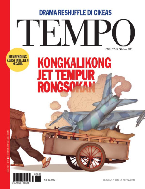 Kongkalikong Jet Tempur Rongsokan