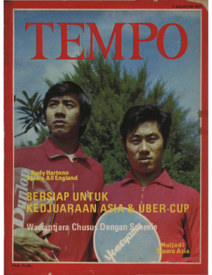 Bersiap Untuk Kedjuaraan Asia & Uber-Cup