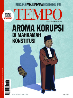 Aroma Korupsi Di Mahkamah Konstitusi