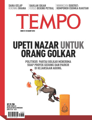 Upeti Nazar Untuk Orang Golkar