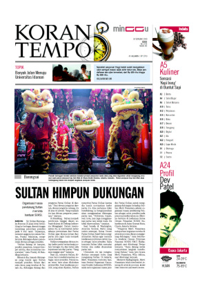 Sultan Himpun Dukungan