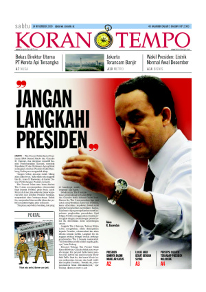 Jangan Langkahi Presiden