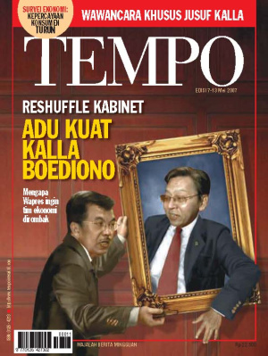 Reshuffle Kabinet Adu Kuat Kalla Boediono