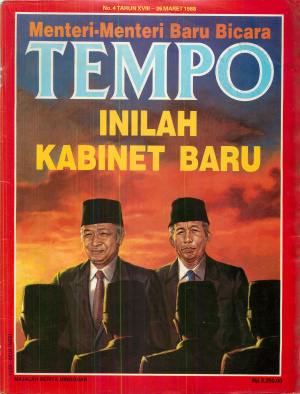 Inilah Kabinet Baru