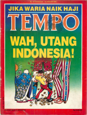 Wah, Utang Indonesia?