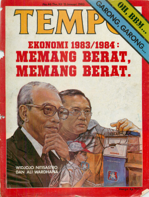 Ekonomi 1983 1984 : Memang Berat, Memang Berat