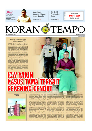 ICW Yakin Kasus Tama Terkait Rekening Gendut