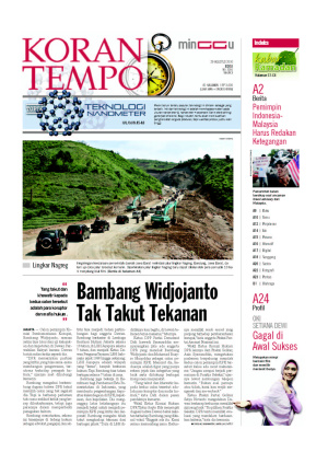 Bambang Widjojanto Tak Takut Tekanan
