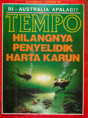 Hilangnya Penyelidik Harta Karun
