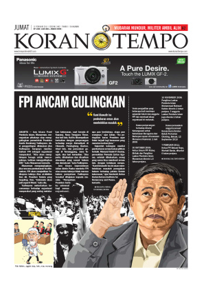 FPI Ancam Gulingkan Presiden