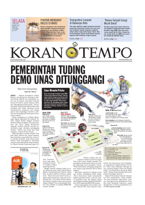 Pemerintah Tuding Demo UNAS Ditunggangi