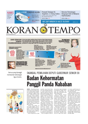 Badan Kehormatan Panggil Panda Nababan