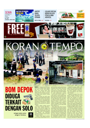 Bom Depok Diduga Terkait dengan Solo