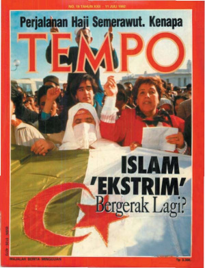 Islam Ekstrim Bergerak Lagi