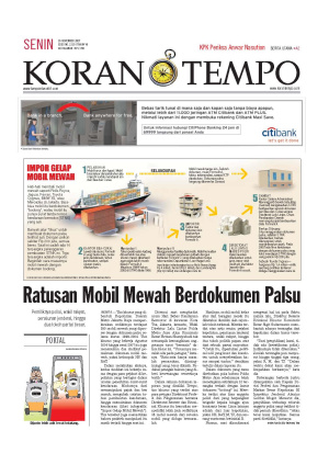 Ratusan Mobil Mewah Berdokumen Palsu