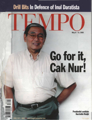 Go for it, Cak Nur!