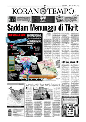 Saddam Menunggu di Tikrit