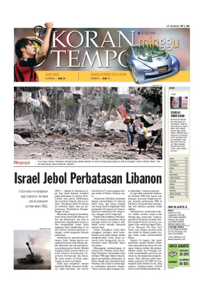 Israel Jebol Perbatasan Libanon