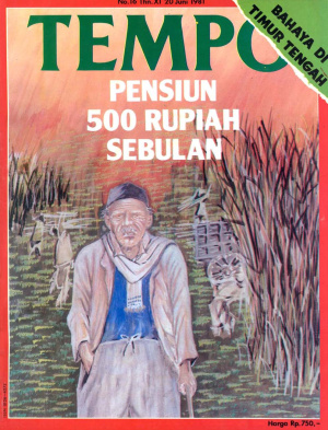 Pensiun 500 Rupiah Sebulan