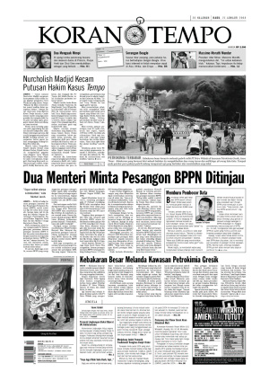 Dua Menteri Minta Pesangon BPPN Ditinjau