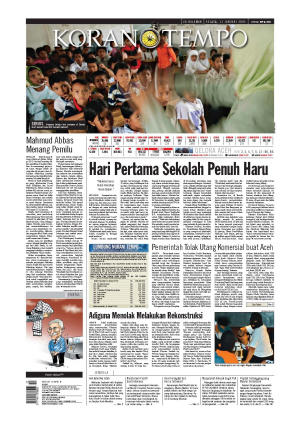 Hari Pertama Sekolah Penuh Haru