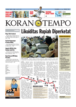 Likuiditas Rupiah Diperketat