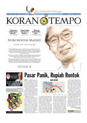 Pasar Panik, Rupiah Rontok