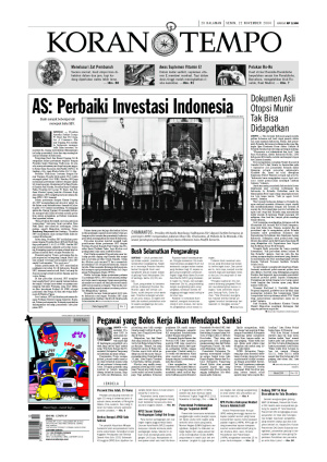 AS: Perbaiki Investasi Indonesia