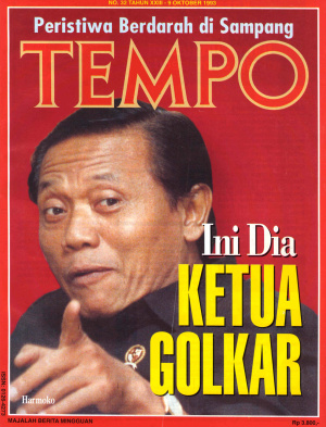 Ini Dia Ketua Golkar