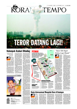 Teror Datang Lagi! Kelompok Azahari Dituding