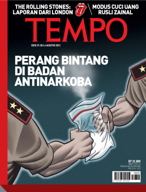 Perang Bintang di Badan Antinarkoba