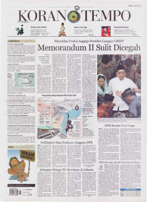 Memorandum II Sulit Dicegah