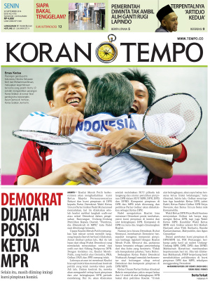 Demokrat Dijatah Posisi ketua MPR