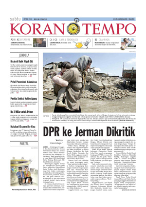 DPR ke Jerman Dikritik